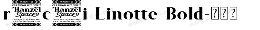 r0c0i Linotte Bold字体转换